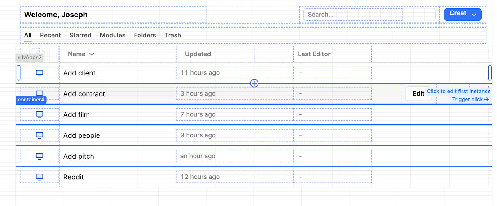 Creating Retool in Retool (Retool UI inspiration & template)