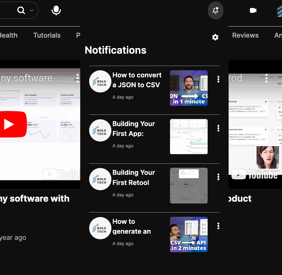 How we built YouTube in Retool (Retool UI inspiration & template)