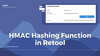Making an HMAC hashing function with Crypto JS & Retool