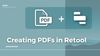 How to create PDFs in Retool